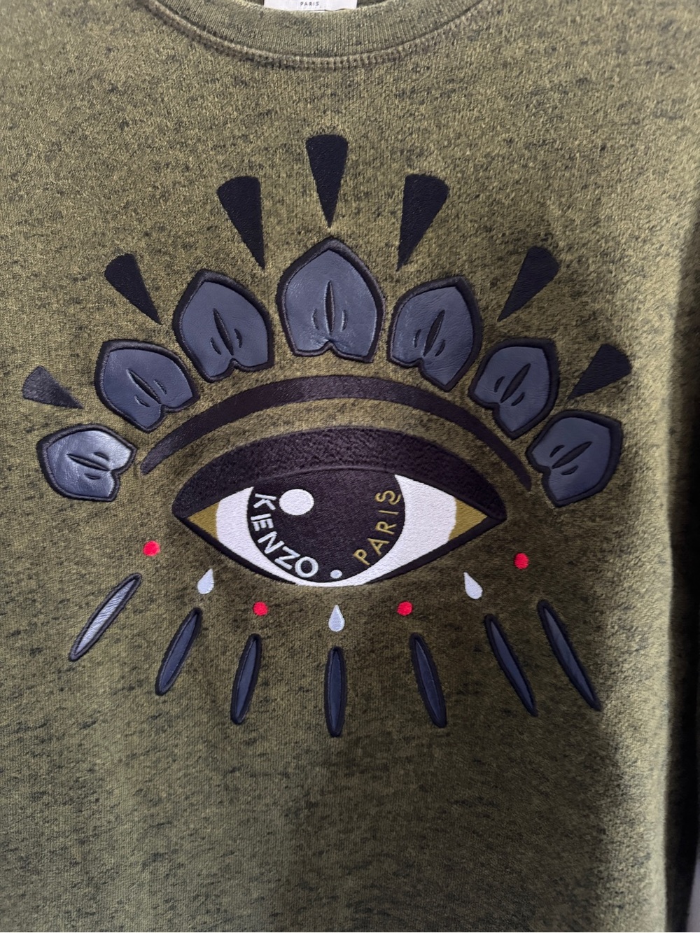 Kenzo Green Eye Sweatshirt M - Picture 3 of 6